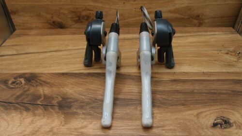 1990's brake levers & shifters Shimano Exage ST-M050 VIA Japan 3 x 7 speed