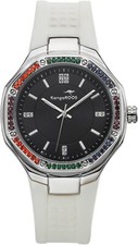 KangaROOS Damen Analog Quarz Armband Uhr 16667848 Silikon weiß 39 mm