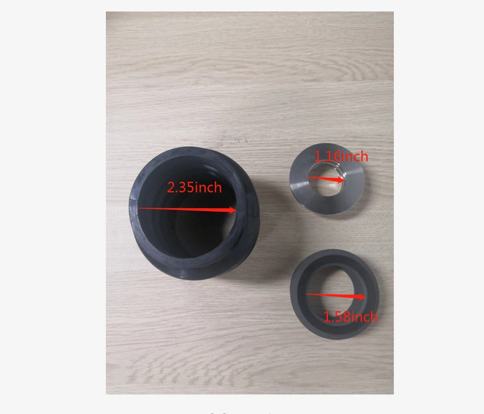 For Sea Doo 4-Tec Carbon Ring Seal Drive Line Rebuild & Boot RXP RXPX RXTX GTX - Image 2 of 4