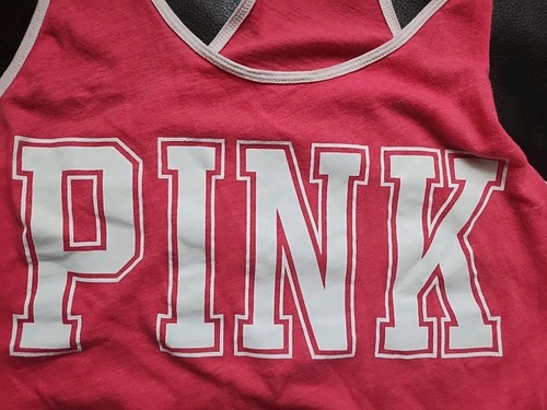 Victoria's Secret PINK Tank Top Size Medium - Picture 3 of 4