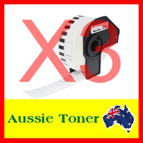 3x DK22210 DK-22210 Brother Compatible Roll 29mm x 30.48m Continuous Label Tape - Picture 1 of 1