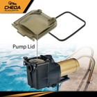 Pool Pump Replacement Lid Strainer Cover + Gasket Fit For Super Pump SPX1600D