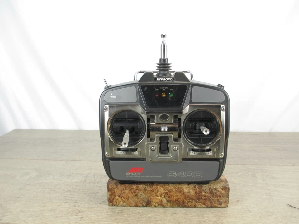 JR Sport S400 4-Channel Transmitter RC 75 MHz Boat Controller Hobby - Image 2 of 4