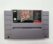 SNES Sim City - Authentic Super Nintendo - Tested & Works - Cartridge Only