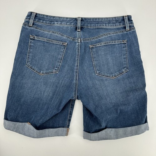Talbots Flawless Girlfriend Shorts Jeans Medium Wash Bermuda Stretch Gr. 12 - Bild 3 von 3