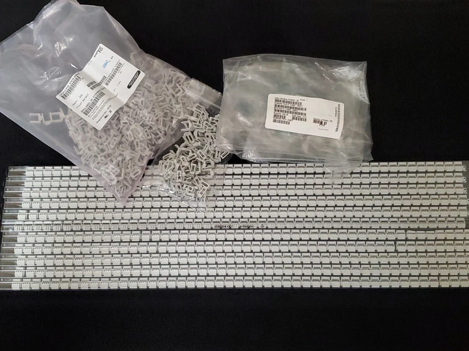 (528) 6 Position Rectangular Receptacle Connector IDC Gold 28-30 AWG - Image 2 of 4