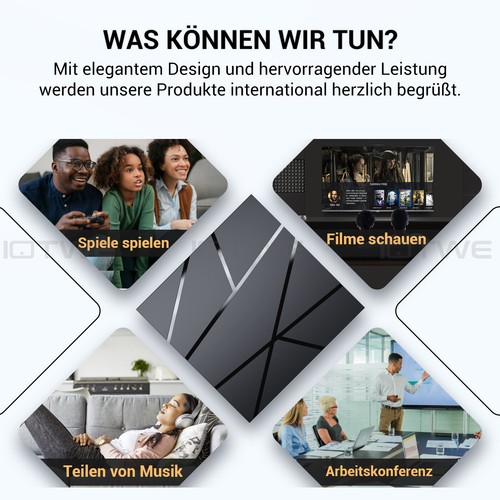 2024 Nuevo Android 13.0 Smart TV BOX 128G Dual WiFi BT5.0 Red 3D Media Player - Imagen 8 de 17