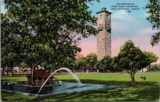 SAN ANTONIO, TEXAS ~ Fort Sam Houston ~ Quadrangle ~ VTG Postcard