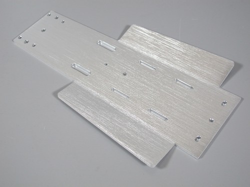 New Aluminum Chassis Bottom Plate Tamiya 1/10 RC Super Champ Buggy Sand Scorcher - Picture 2 of 3