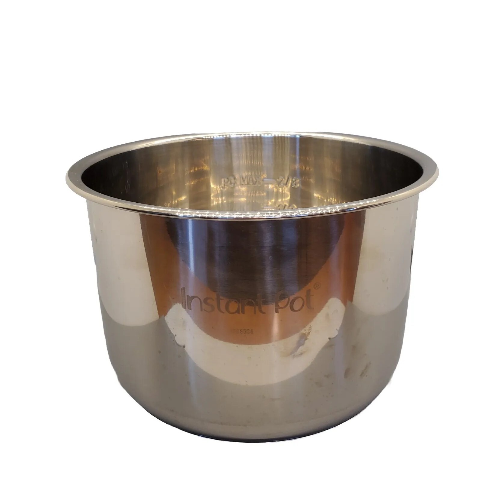 Instant Pot Stainless 6QT Liner Insert Replacement Original Pot Part EUC-image