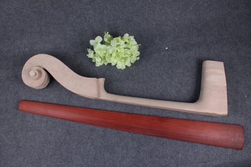 3/4 Maple wood Double Bass Neck Rosewood Bass Fingerboard Bass Accessories - Imagen 3 de 12