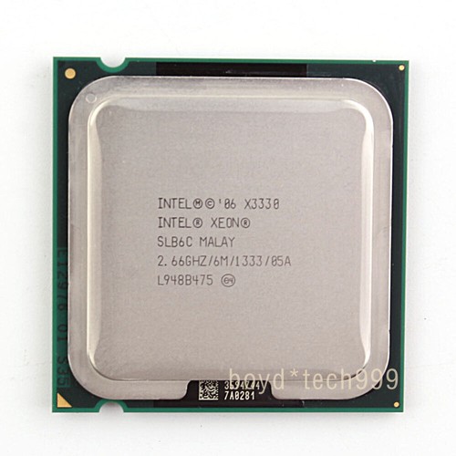 Intel Xeon X3210 X3220 X3230 X3350 X3360 LGA 775 CPU Processor - Picture 5 of 7