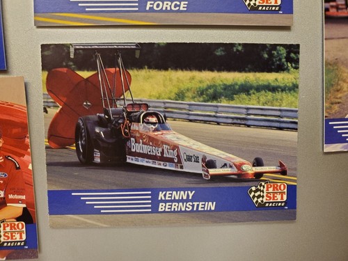 1991 Pro Set NHRA Winston Drag Racing 4 Cards Pack Prototype John Force Rookie - Bild 6 von 12