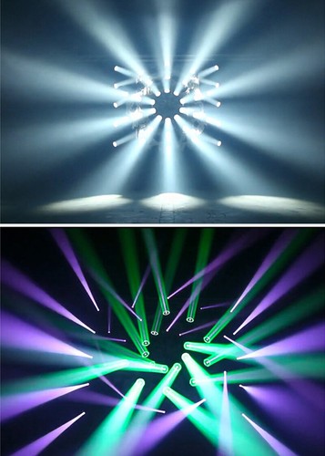 2 uds 19X40W 4 en 1 RGBW LED haz de lavado zoom cabezal móvil DMX ojo de abeja espectáculo de luces de fiesta - Imagen 17 de 30
