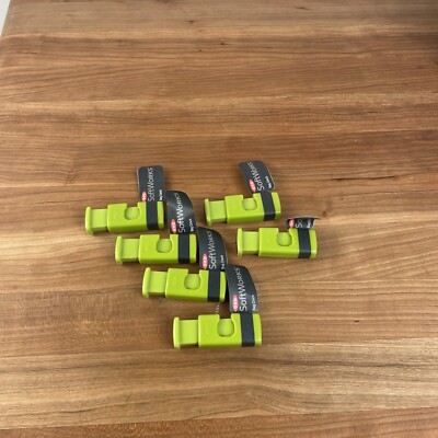 Good Grips OXO Bag Clips Bag Cinch Set Of 6 Green w/individual Tags NWOB