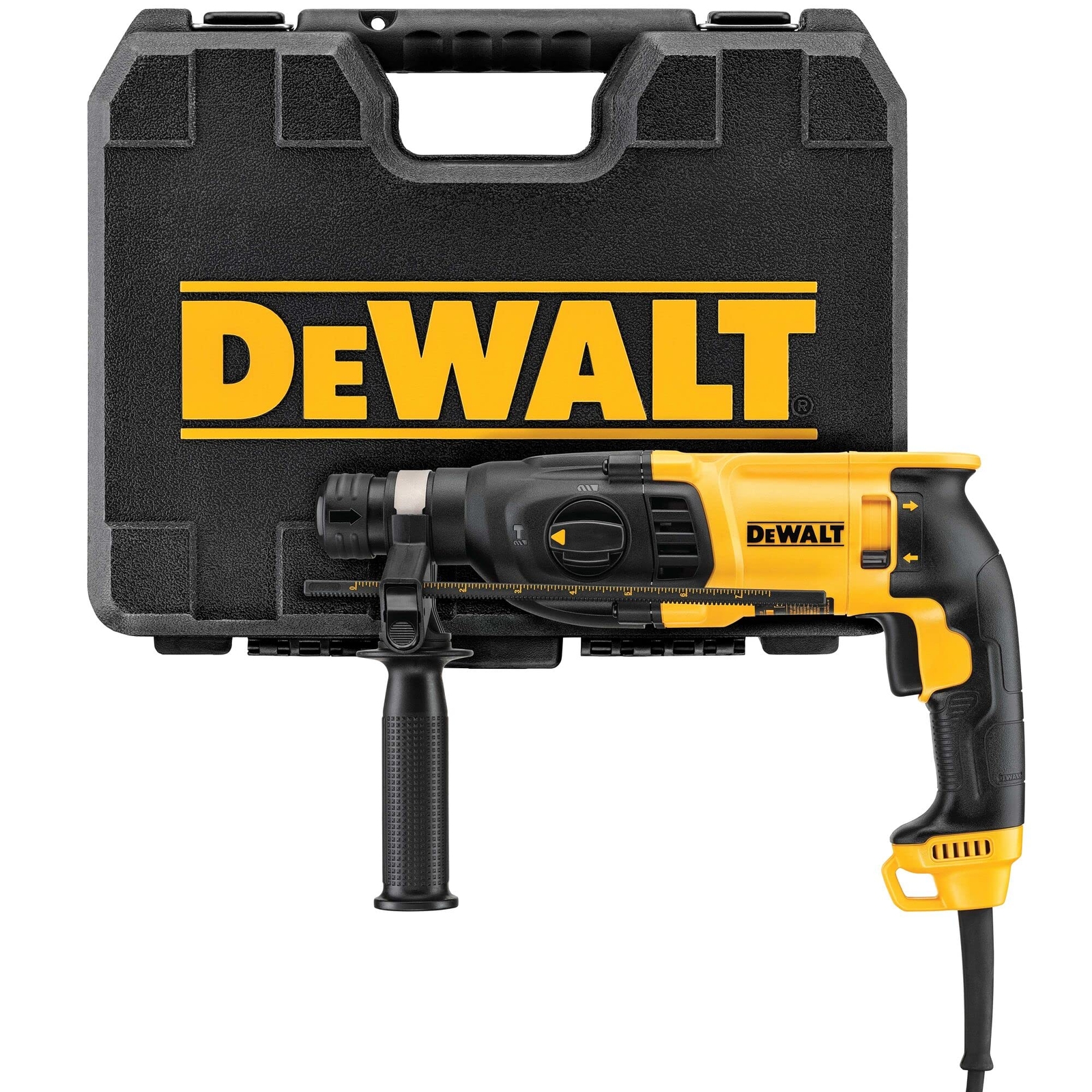 Dewalt D25133K-GB SDS Plus 3 Mode Hammer Drill, 26mm Ø, 240V, 33.5cm x (T1E)