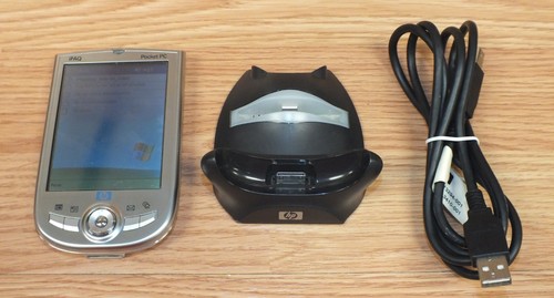 Genuine HP (H1915) iPAQ Pocket PC With Stang, USB & Power Supply **READ** - 第 3/7 張圖片