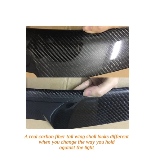 For A5 S5 B9 17 18 19 4 Door Real Carbon Fiber M4 Rear Trunk Spoiler Wing - Picture 9 of 12