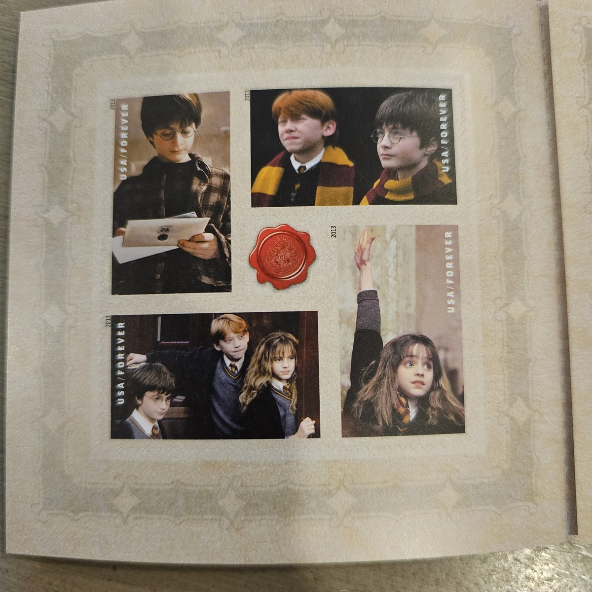 Harry Potter 2013 Collectible 20 First-Class USPS Forever Stamps