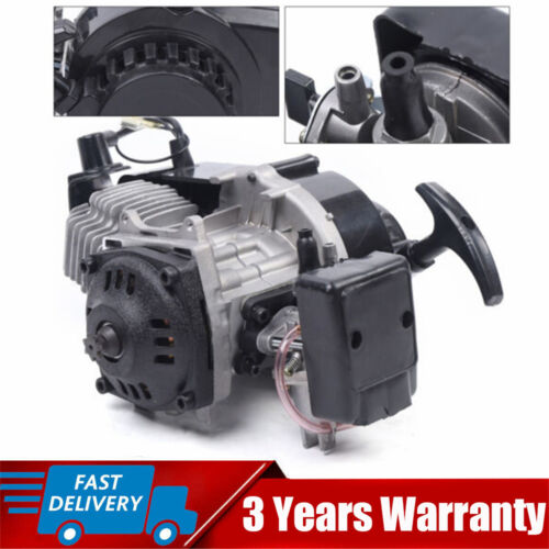 Pull Start 49cc 2 Stroke Engine Motor Kit For Scooter Pocket Dirt Bike Quad ATV