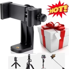Smartphone Holder Tripod Adapter Cell Phone Bracket Mount Clip for Selfie Stick