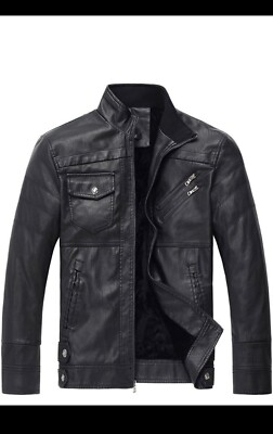 ジャケット・アウター Vintage stand collar leather jacket Men's Vintage Stand Collar Leather Jackets Classic Shirt