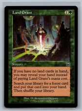 Magic The Gathering Mercadian Masques Land Grant #255/350 MTG TCG CCG