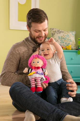 Lamaze Activity Pram Stroller Cot Toy My Friend Sarah - Tomy Baby Toy - Picture 7 of 11