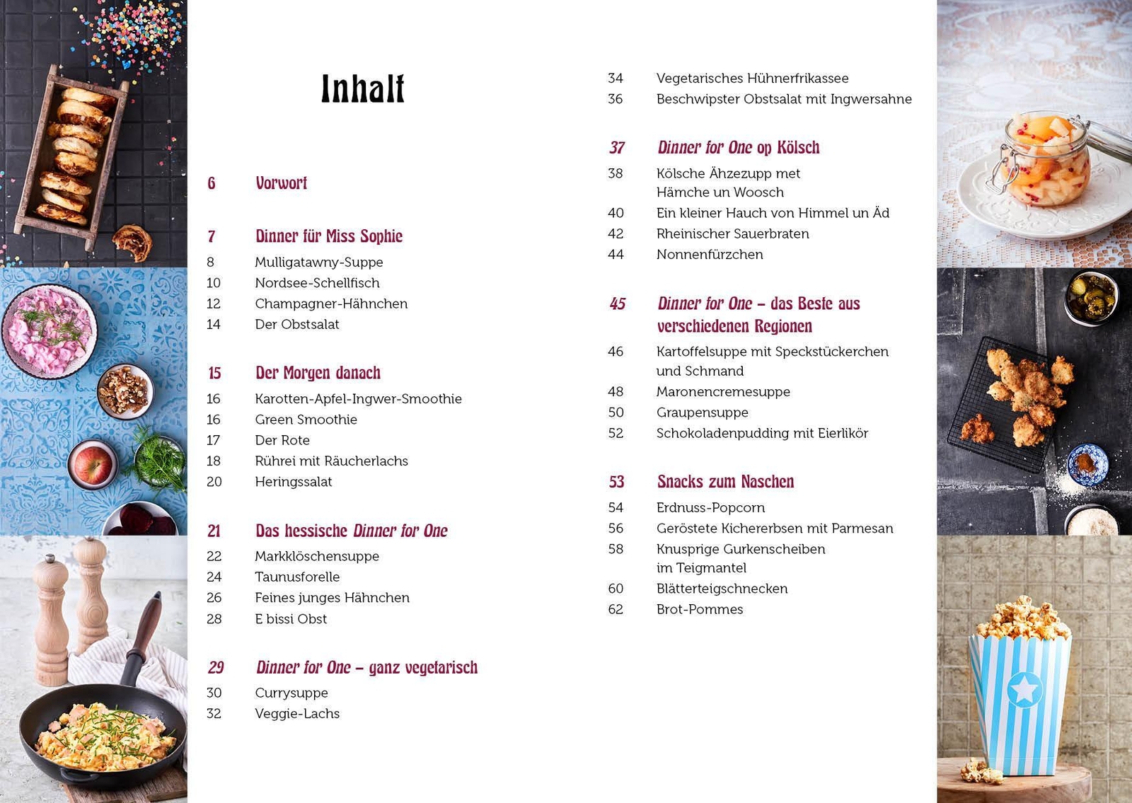 Thumbnail - Dinner For One - Das Kochbuch Patrick Rosenthal Buch 4-farbig 64 S.