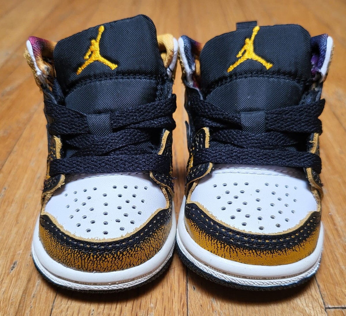 【Nike】Jordan 1 Mid SE★ジョーダン1★Orange Wear Away Air Jordan 1 Mid 