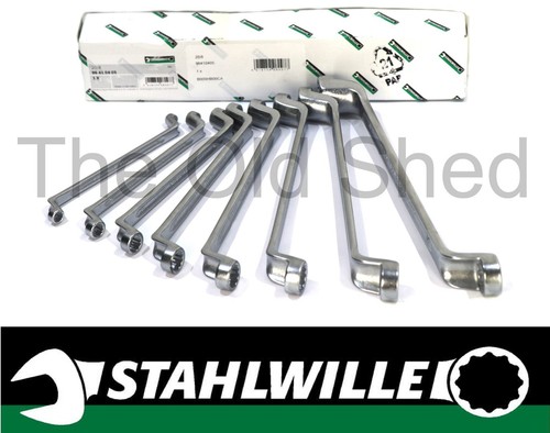Stahlwille 96400304 Double Open Ended Wrenches, Motor No. 10, 5 Pieces