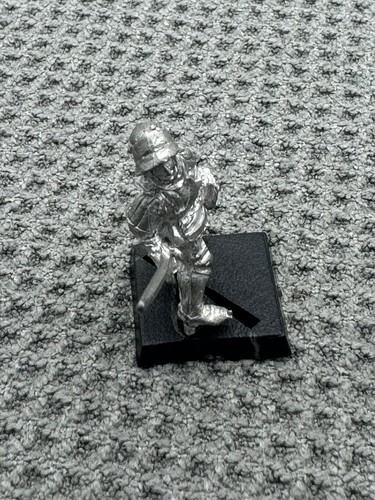 Cittadella 1986 Warhammer Fantasy C26 Medievale Uomini d'Arme Fermo Metallo WFG - Foto 4 di 6