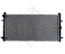 Radiator, engine cooling easy fit NRF 509514 for VW