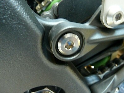 アクセサリー M13 M-PRO Silver 25mm Adjustable Front Footpegs For ZX-6R 636