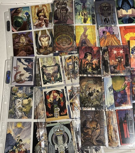 Juego completo de tarjetas coleccionables 1995 de Michael Kaluta serie 2; arte fantástico no deportivo - Imagen 2 de 5