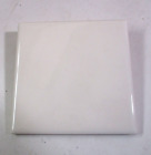 1 Tile Mosaic Usa 4-3/8" Gloss Cream Off White Ceramic Wall 1950s Retro Vintage