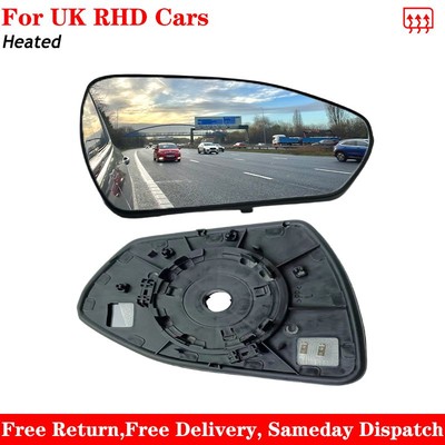 For Hyundai ix35 2021-2025 Heated Wing Mirror Glass Left Passenger Side
