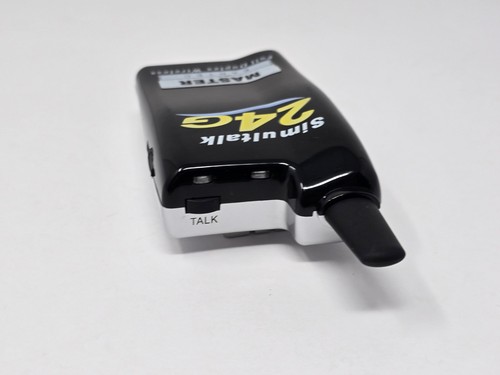 Radio walkie talkie Simultalk 24G con 3 cuffie e custodia - Foto 8 di 11