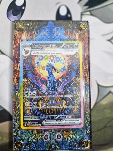 Pokemon Card Umbreon EX 161/133 Custom Case - Picture 3 of 4