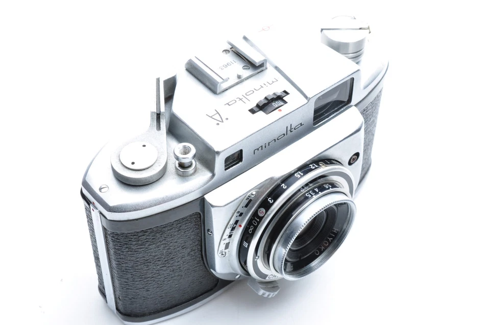 Câmera de Filme Minolta A Rangefinder Chiyoko Rokkor 45mm F/3.5 Exc+5 Do Japão - Imagem 3 de 4