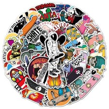 20Pcs Skateboard Stickers Bomb Vinyl Laptop Luggage Decals Dope sticker