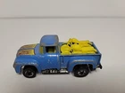 VTG Hot Wheels Blackwall 1973 Hi Tail Hauler Truck Blue W/Flames & Motorcycles