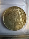 1922 Peace Dollar $1 Silver Coin Circulated Business Strike Uncertified