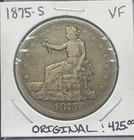 1875-S $1 TRADE DOLLAR VERY NICE ORIGINAL VF