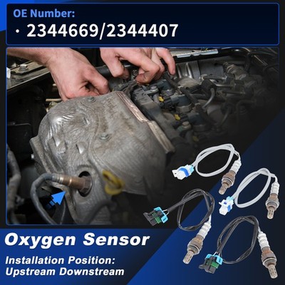 Upstream Downstream Sauerstoffsensor Für Chevy Silverado 6.0L 2003-2004 4 Stück