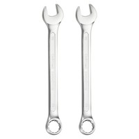 FüR 2Pcs 16Mm MaulschlüSsel 12-Punkt Ring- Und Offenes Ende CR-V Stahl
