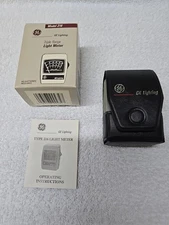 Vintage Brand New GE Model 216 Triple Range Light Meter w/Case