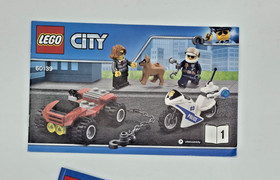 Lego City Mobile Command Center 60139 Manual Book Instructions Only Retired