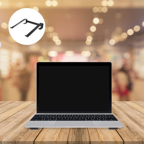 Laptop Riser Stand for Desk Aluminium Alloy Ergonomic Folding Laptop Holder - Afbeelding 12 van 12