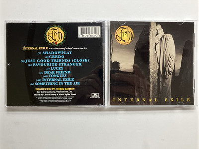 Internal Exile by Fish (CD, Jul-1992, Polydor) Great Condition